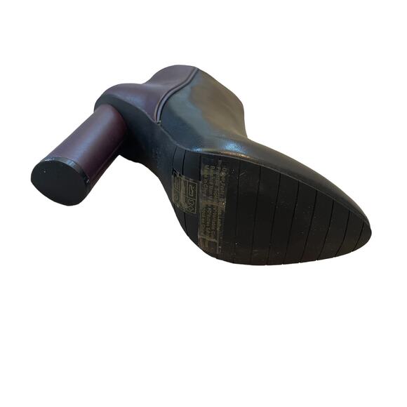 Cabi Women’s Leather Booties Black/Maroon Two Tone Size 6.5 - Picture 10 of 10